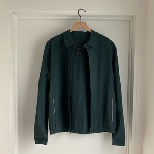 Zegna Water-Resistant Coach’s Jacket in Aquamarine Size Men’s Medium